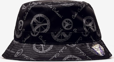 Carlo Colucci Hut in grau / schwarz, Produktansicht