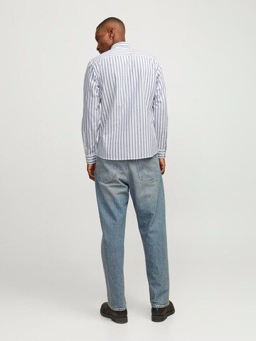 JACK & JONES Slim fit Ing - kék