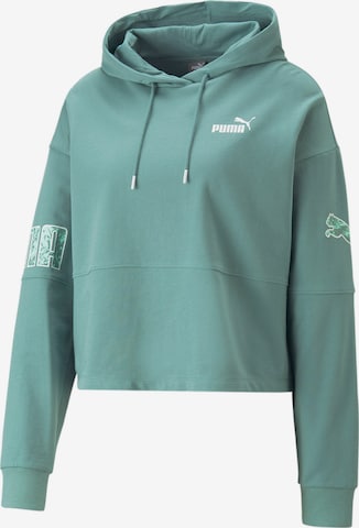 Sweat de sport PUMA en gris : devant