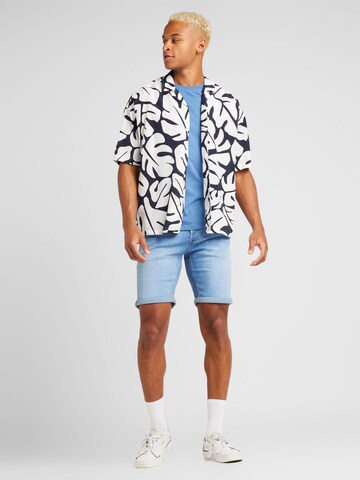 BOSS Comfort Fit Hemd 'DREW' in Blau