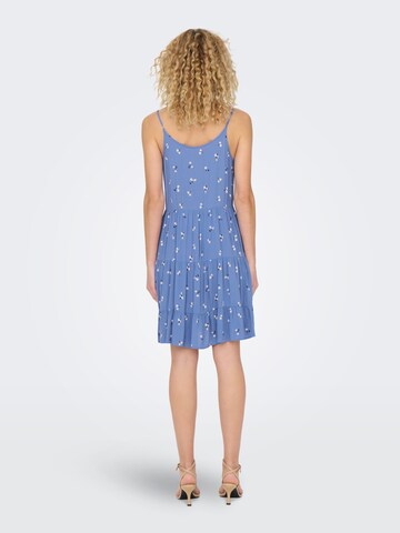 Robe d’été 'MAJ LIFE' ONLY en bleu