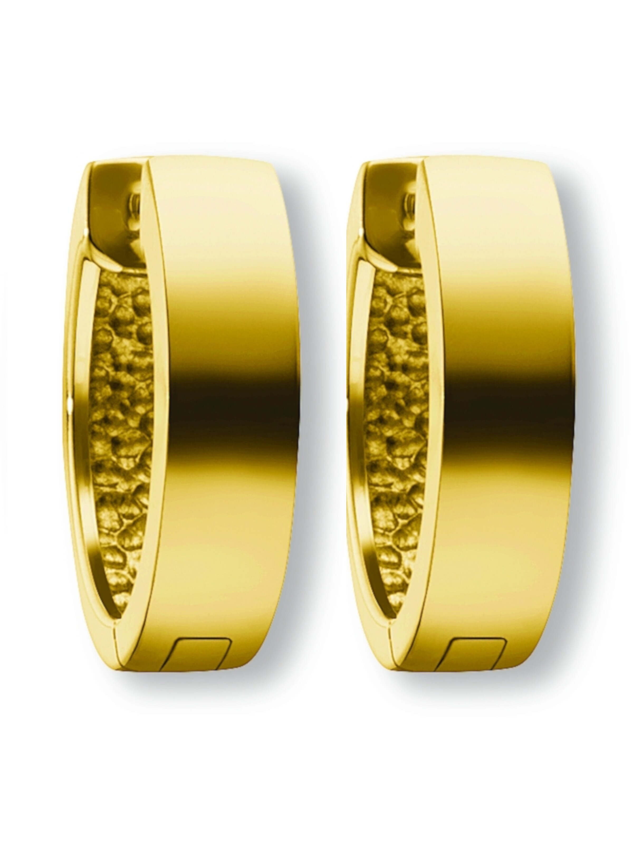 ONE ELEMENT Ohrringe in Gold: Vorderseite