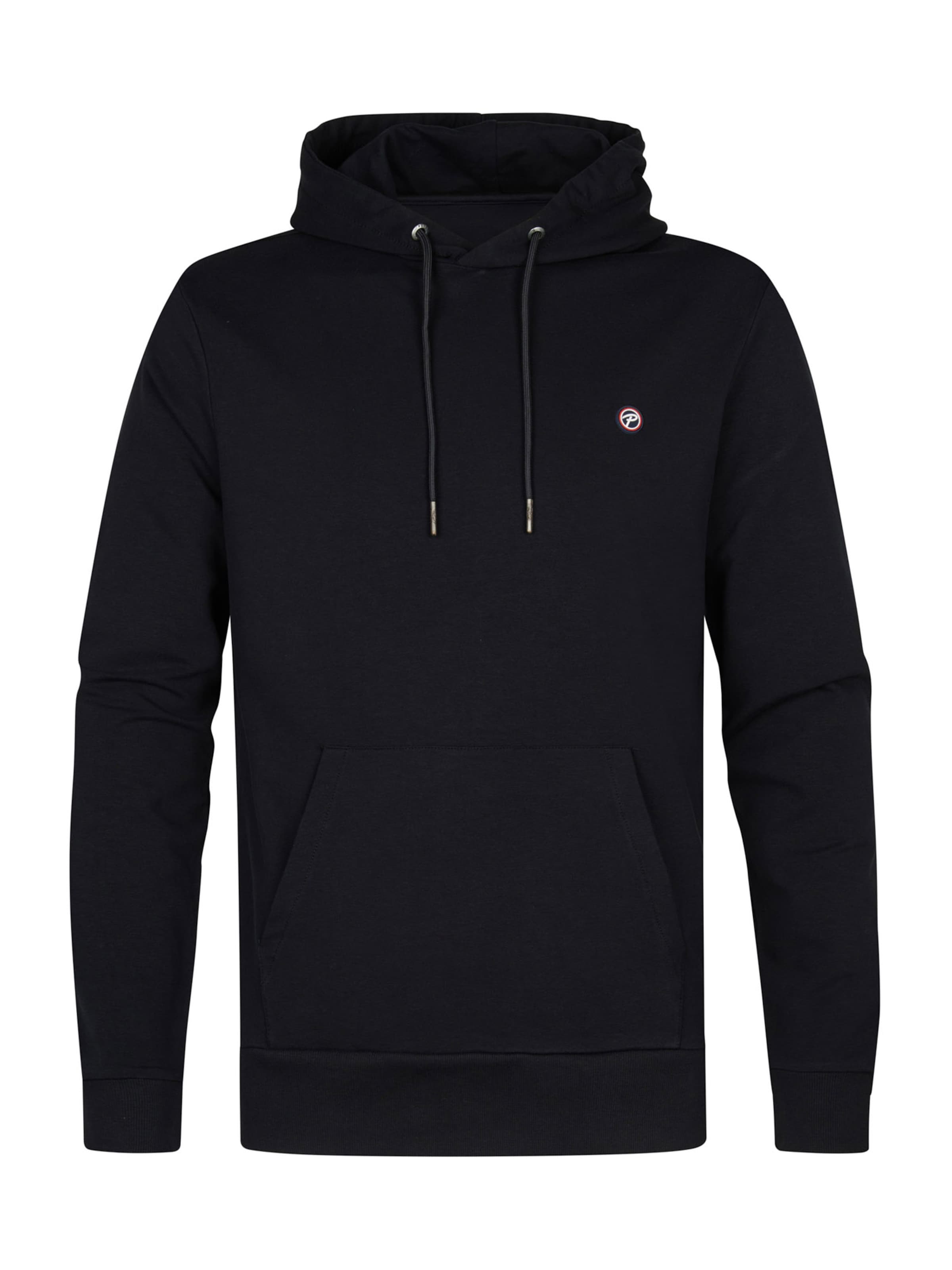 Petrol Industries Mikina – černá: přední strana