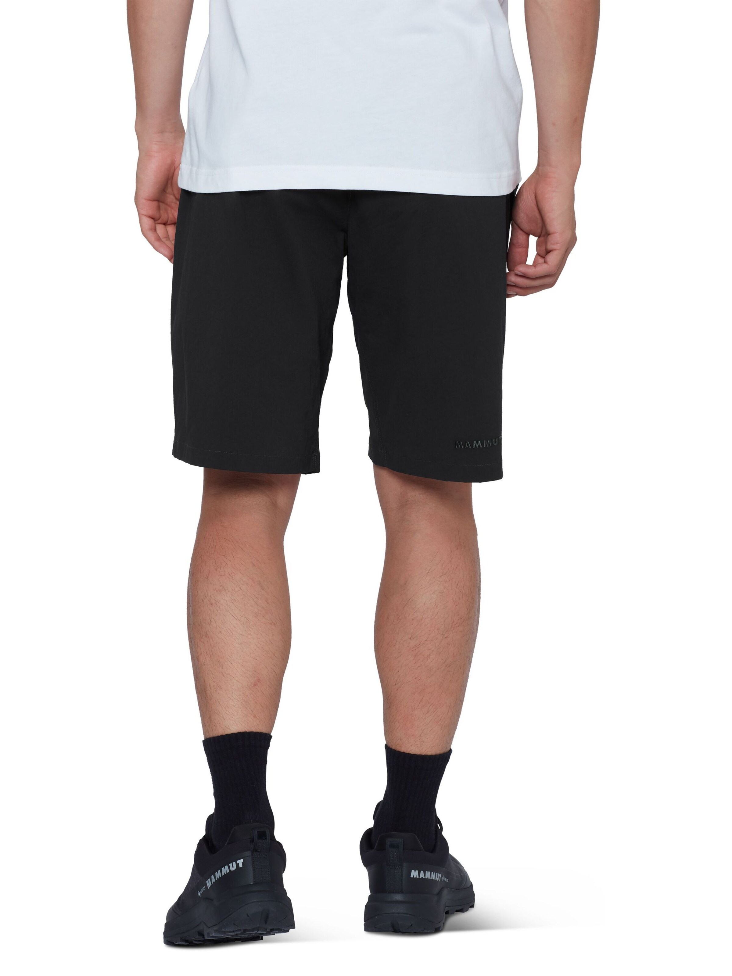 MAMMUT Regular Workout Pants in Black