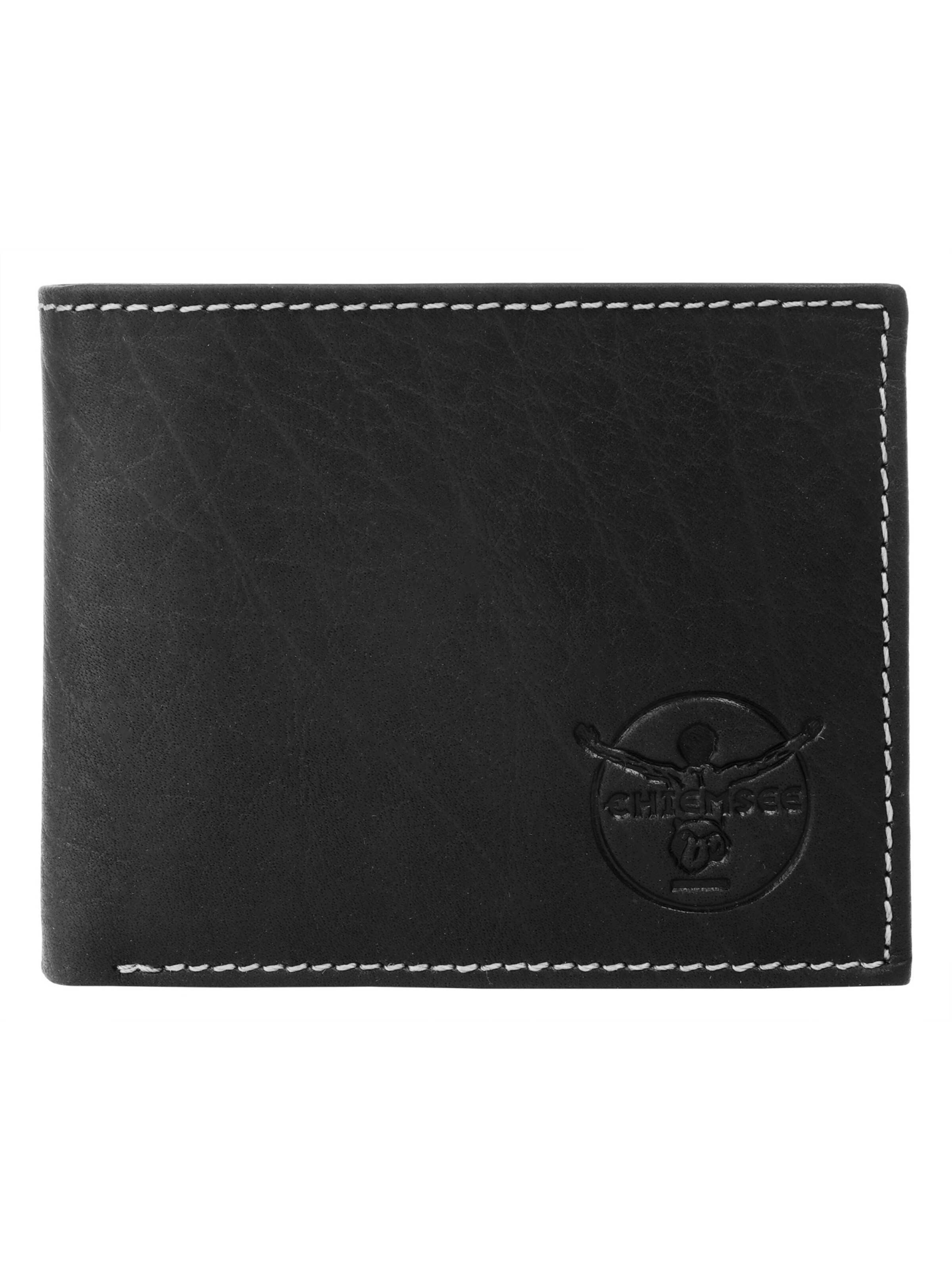 CHIEMSEE Wallet in Black: front
