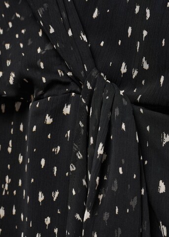 MANGO Sukienka 'Normandi' w kolorze czarny