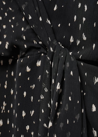 MANGO Sukienka 'Normandi' w kolorze czarny