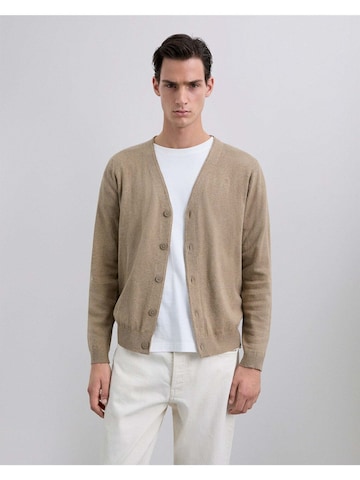 Scalpers Strikcardigans i brun