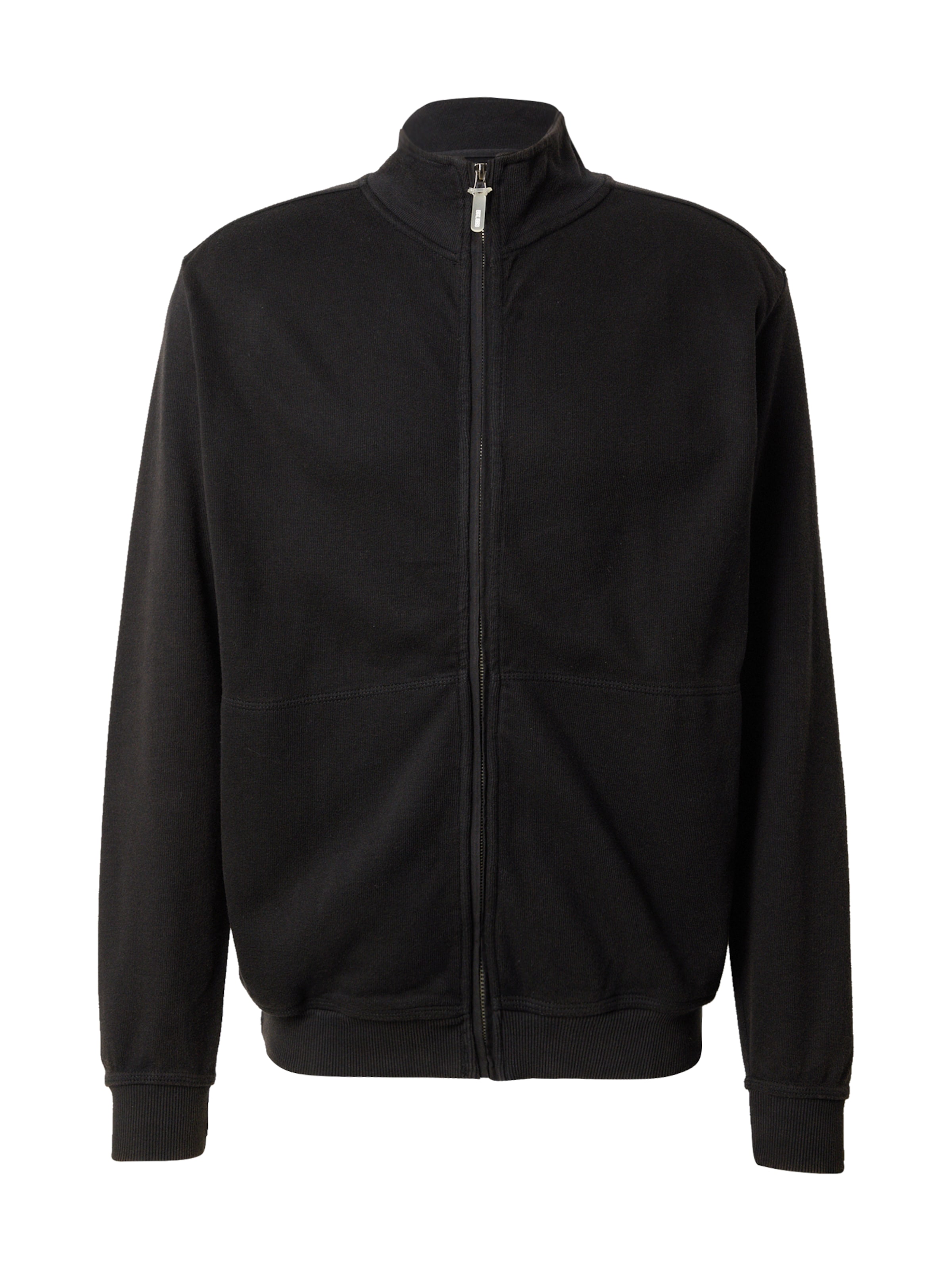 INDICODE JEANS Суичъри с качулка 'Sastan' в черно: отпред