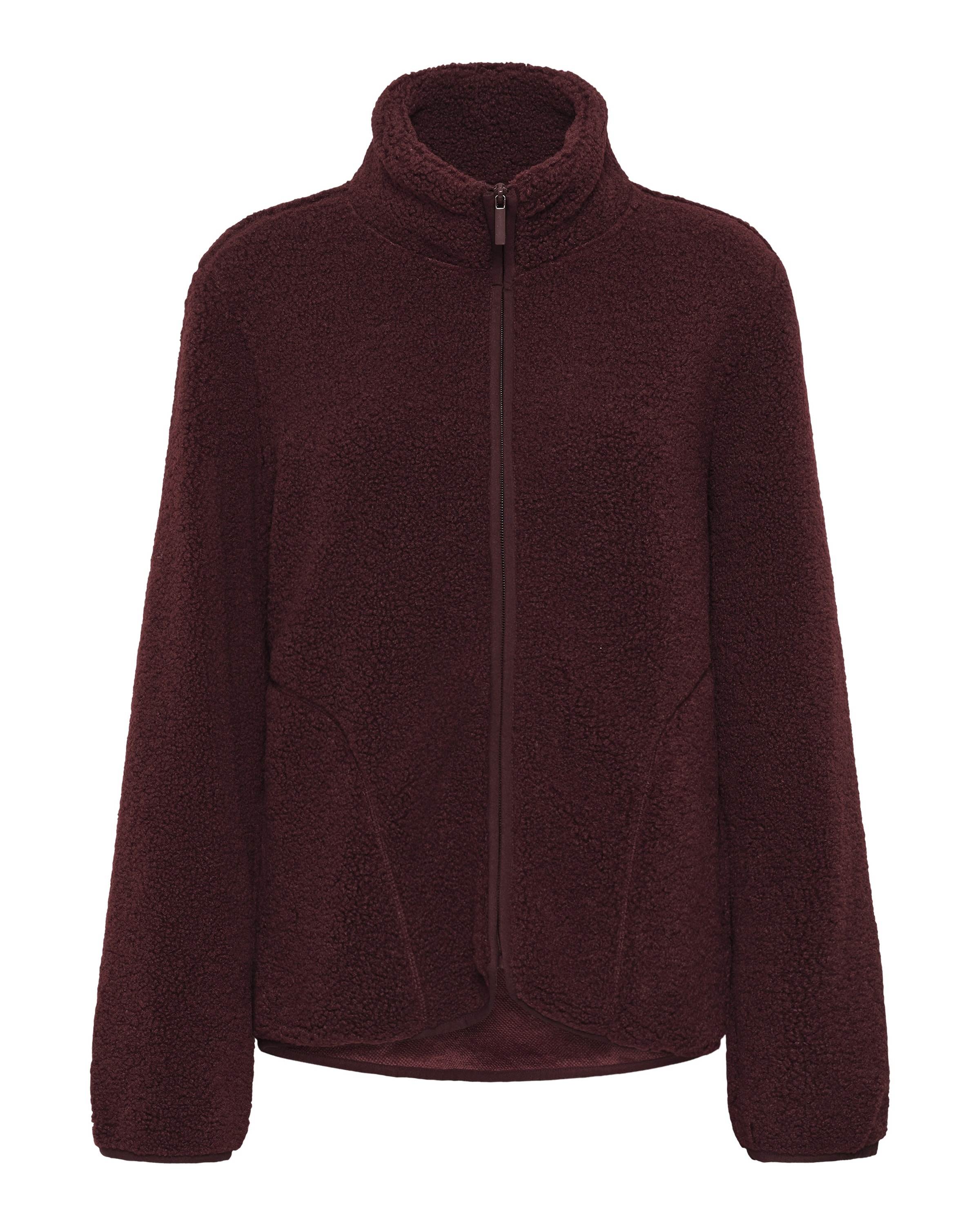 Kaffe Fleecejakke 'KAAlly' i rød: forside