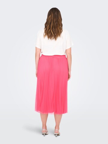 ONLY Carmakoma - Falda 'SKY ' en rojo