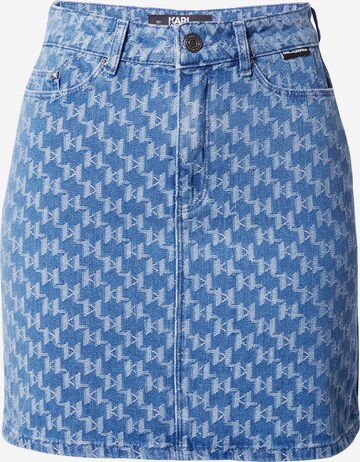 Karl Lagerfeld Skirt in Blue: front