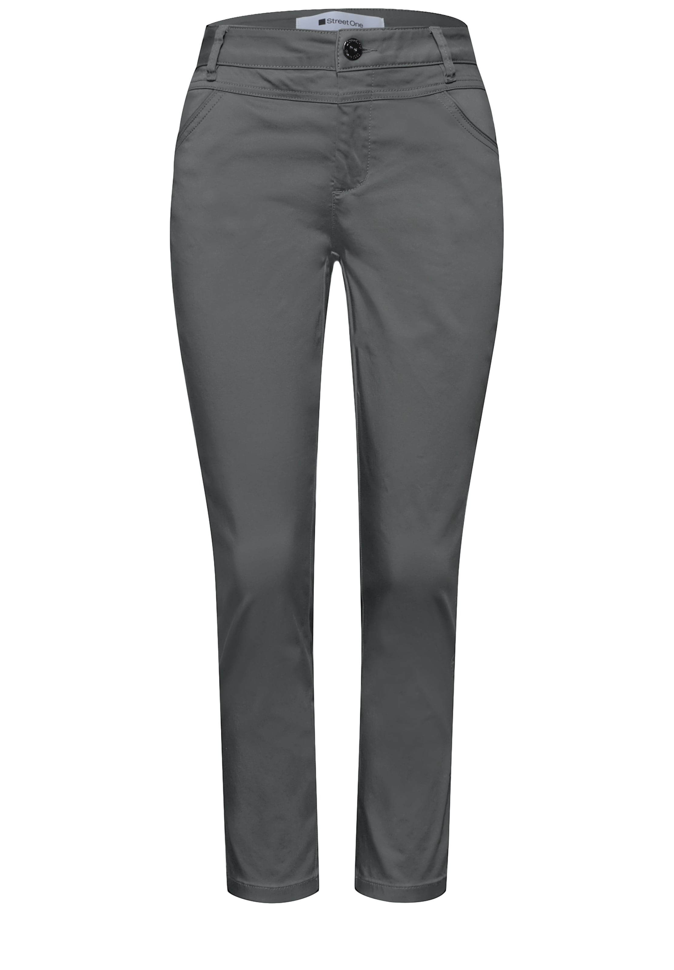STREET ONE Pants in Grey: front