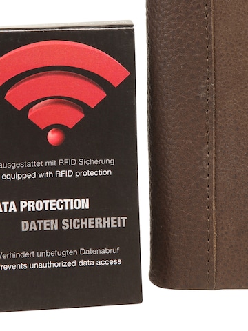 BODENSCHATZ Wallet 'Bodenschatz Geldbörse' in Brown