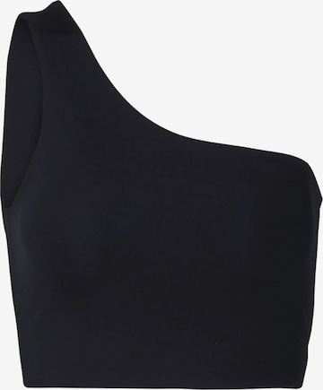 Girlfriend Collective Toppi ' Bianca ' värissä musta: etupuoli