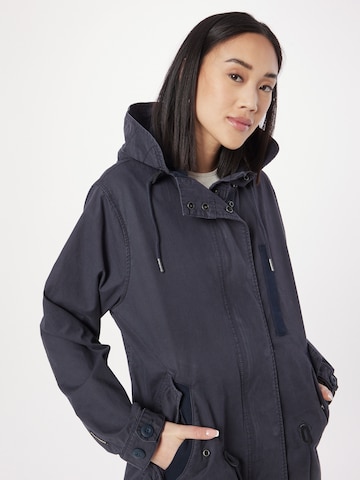 mėlyna Superdry Demisezoninė parka