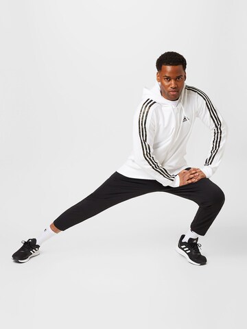 ADIDAS SPORTSWEAR Sportsweatvest 'Essentials French Terry 3-Stripes ' in Wit