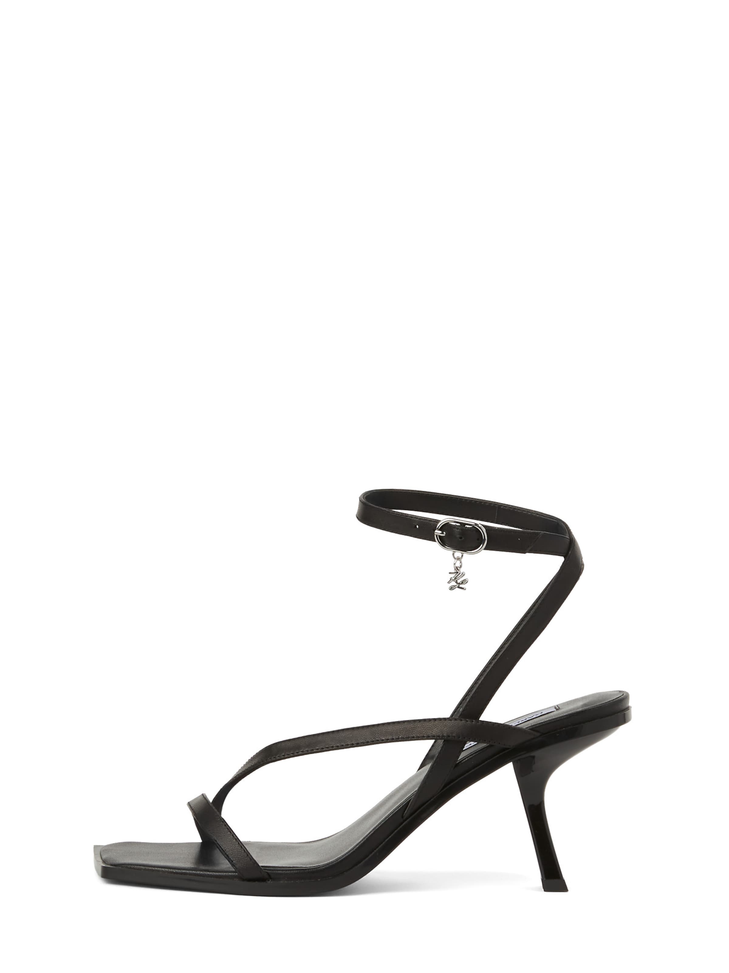 Karl Lagerfeld Páskové sandály 'Karmel' – černá: přední strana