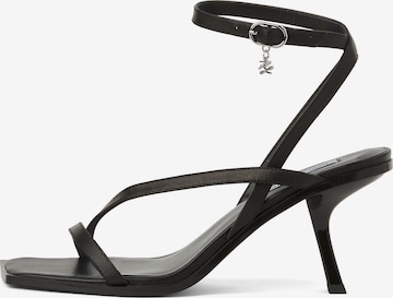 Karl LagerfeldSandale s remenčićima 'Karmel' - crna boja: prednji dio
