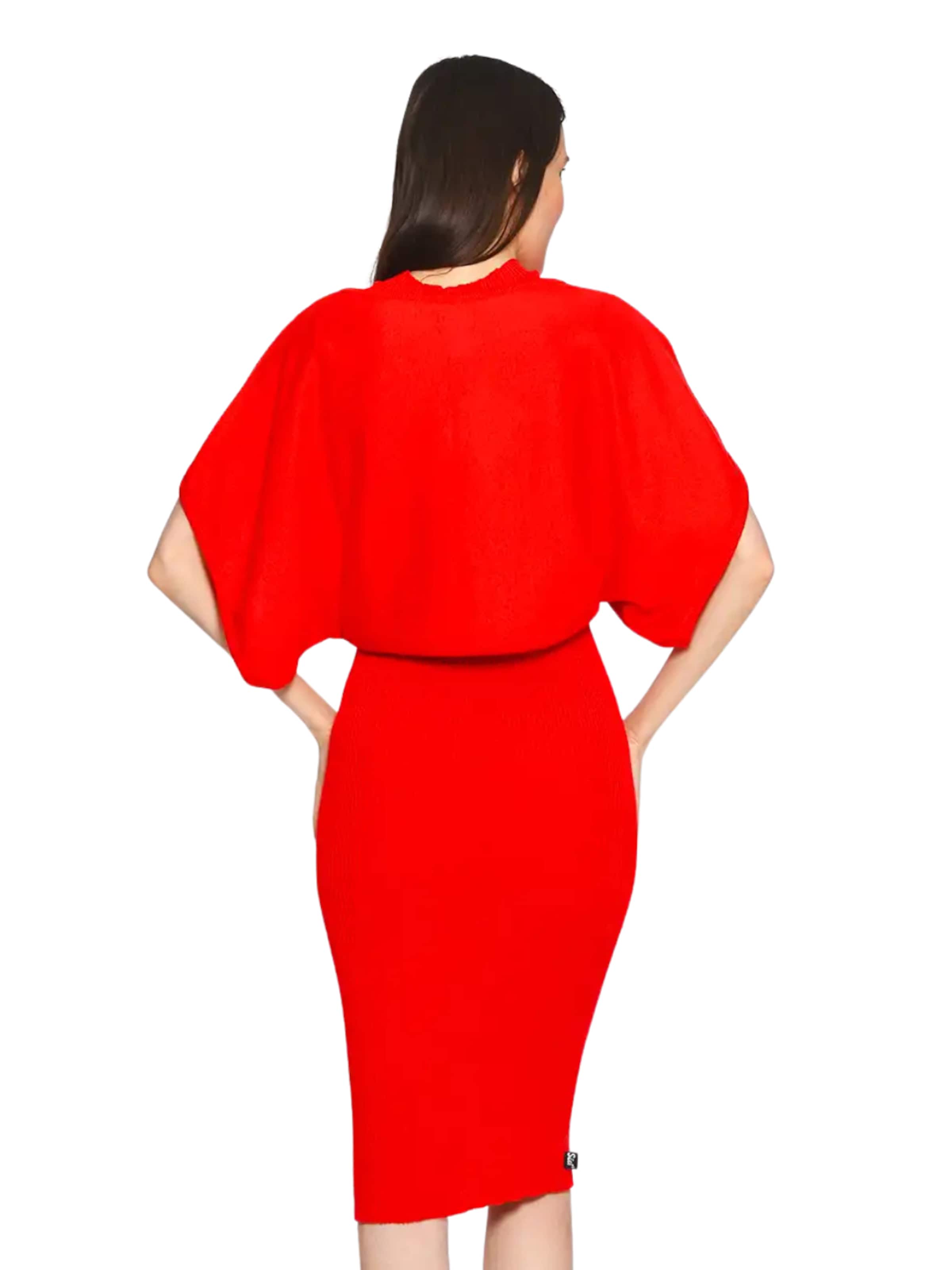 Süel knitwear - Top de punto 'Hanna' en rojo