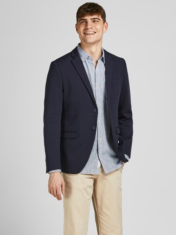 Coupe regular Veste de costume JACK & JONES en bleu : devant