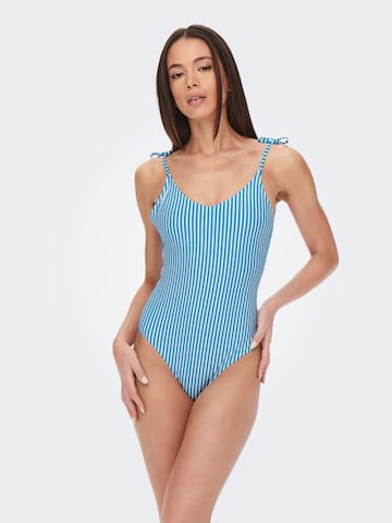 Bustier Maillot de bain ONLY en bleu