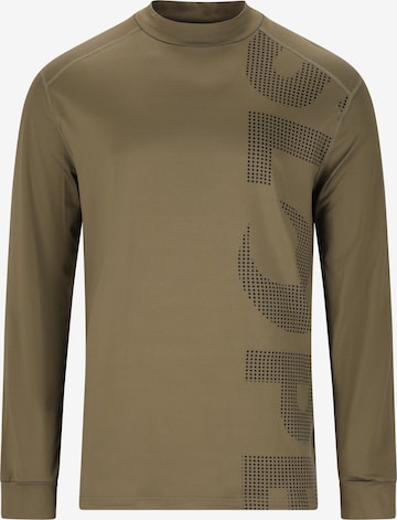 SLOPE Performance shirt 'Riggs' in Green: front