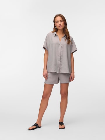 VERO MODA Loosefit Broek 'VMMelaney' in Blauw