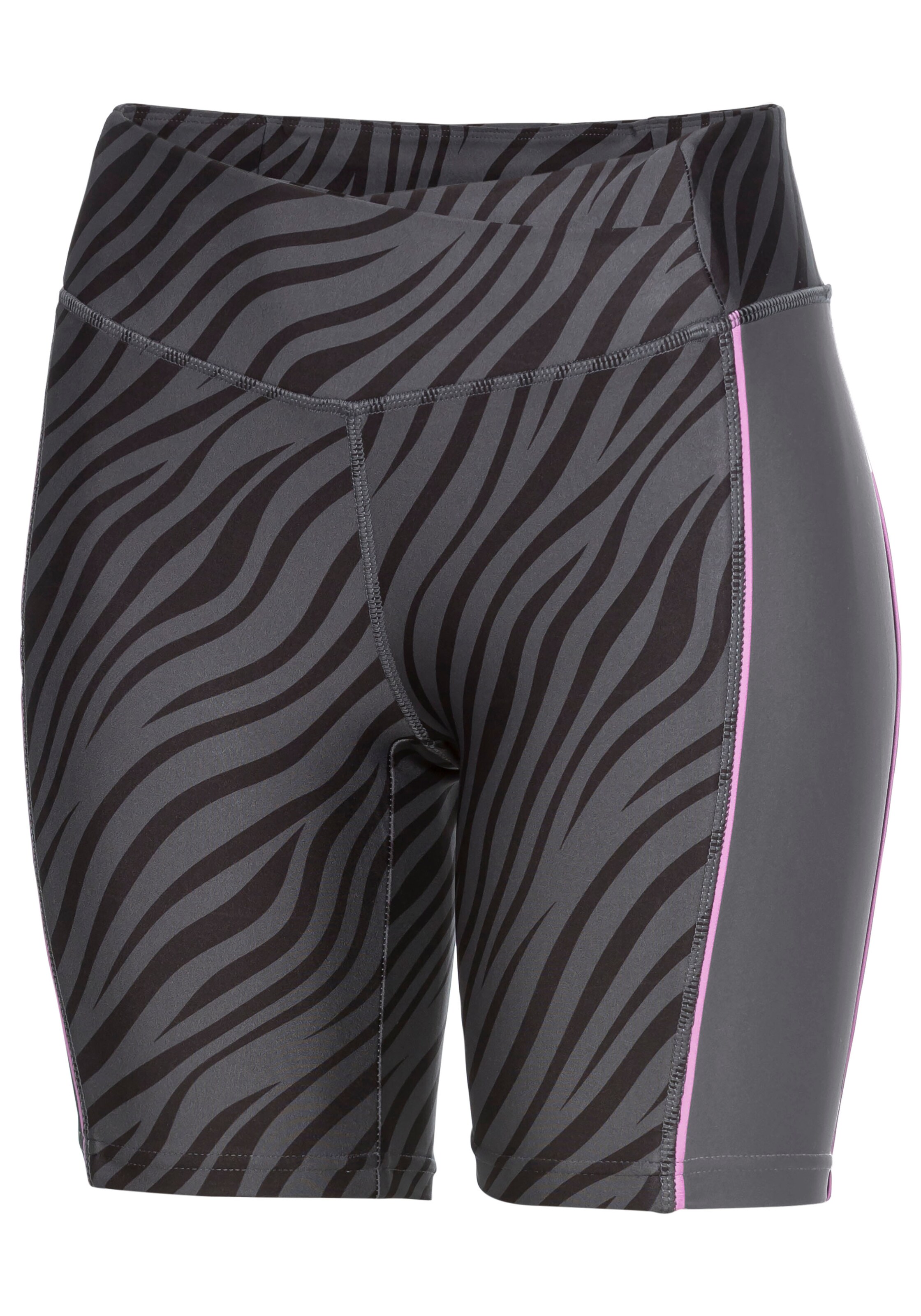 LASCANA ACTIVE Skinny Športne hlače | črna barva