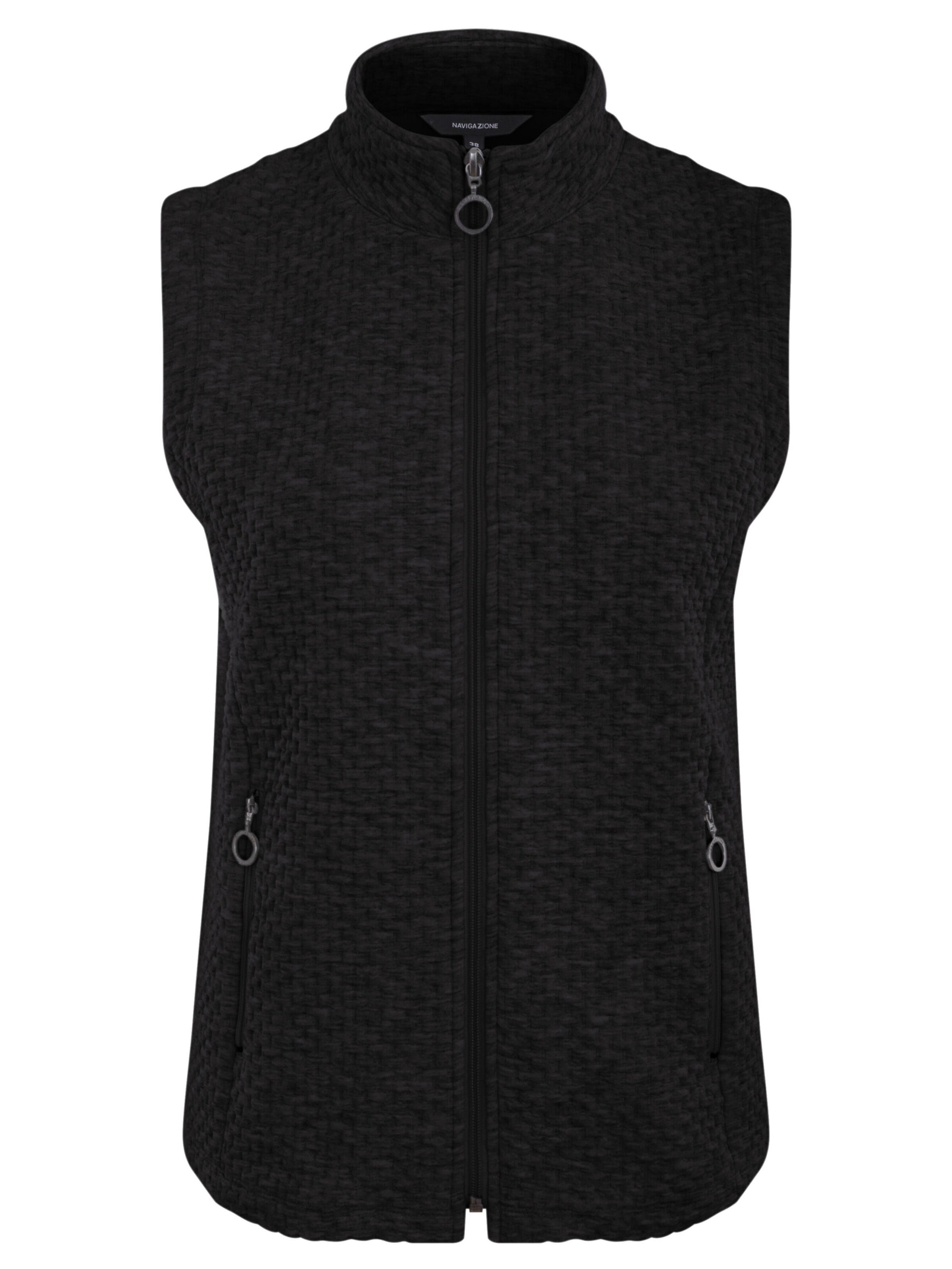 Navigazione Vest in Black: front