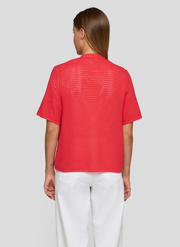 Rabe Knit Cardigan in Red