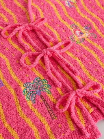 Next Gebreid vest in Roze