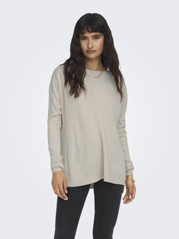 ONLY Sweater 'Amalia' in Grey: front