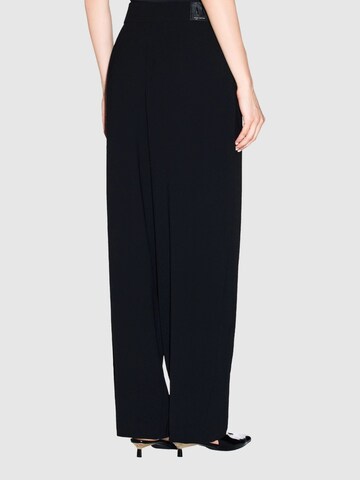 ARMANI EXCHANGE Lużny krój Spodnie 'XW000942' w kolorze czarny
