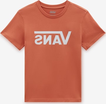 VANS Koszulka w kolorze pomarańczowy: przód