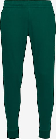 Effilé Pantalon 'Essential' Superdry en vert : devant