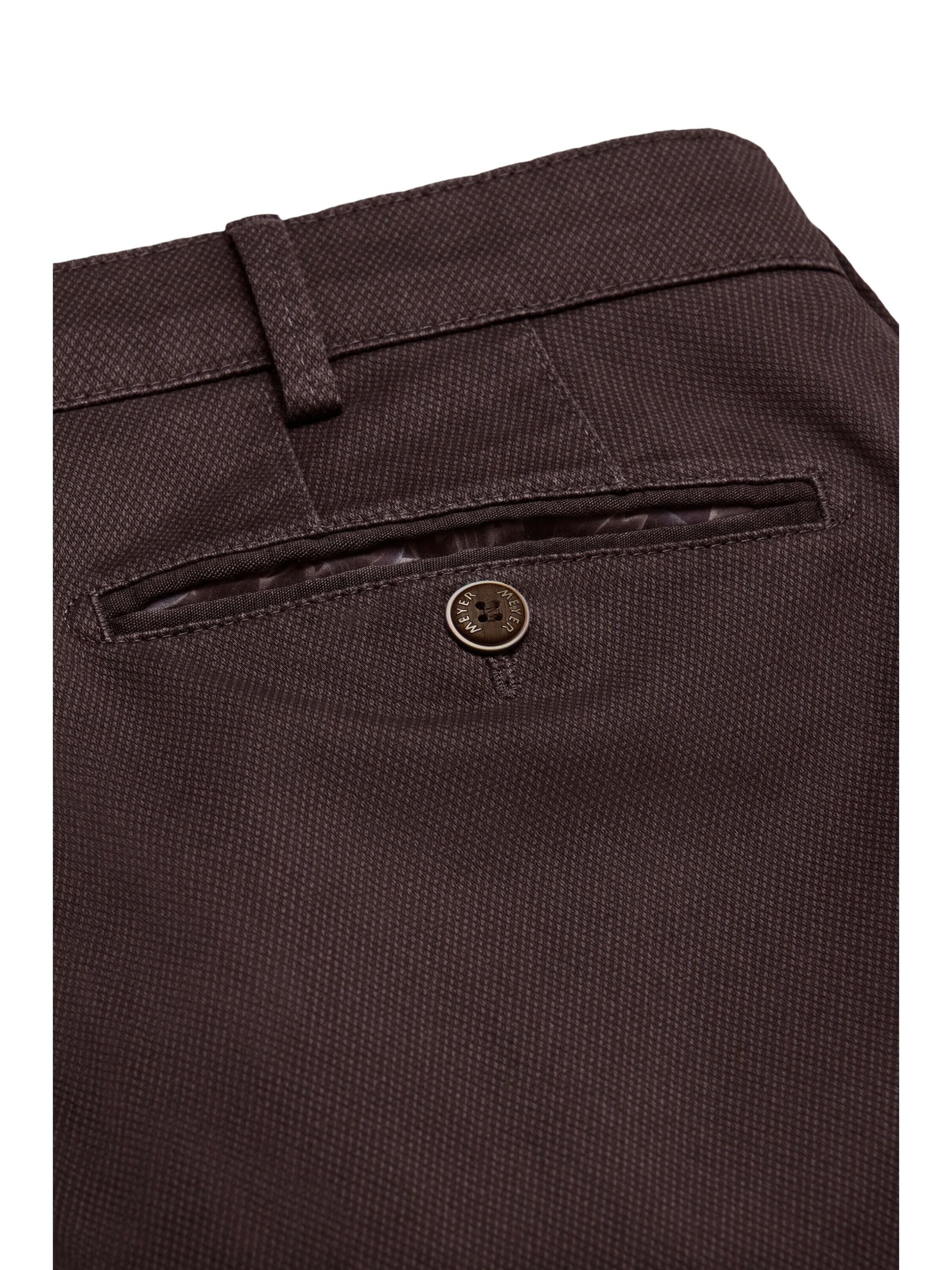 MEYER Regular Chino in Rood