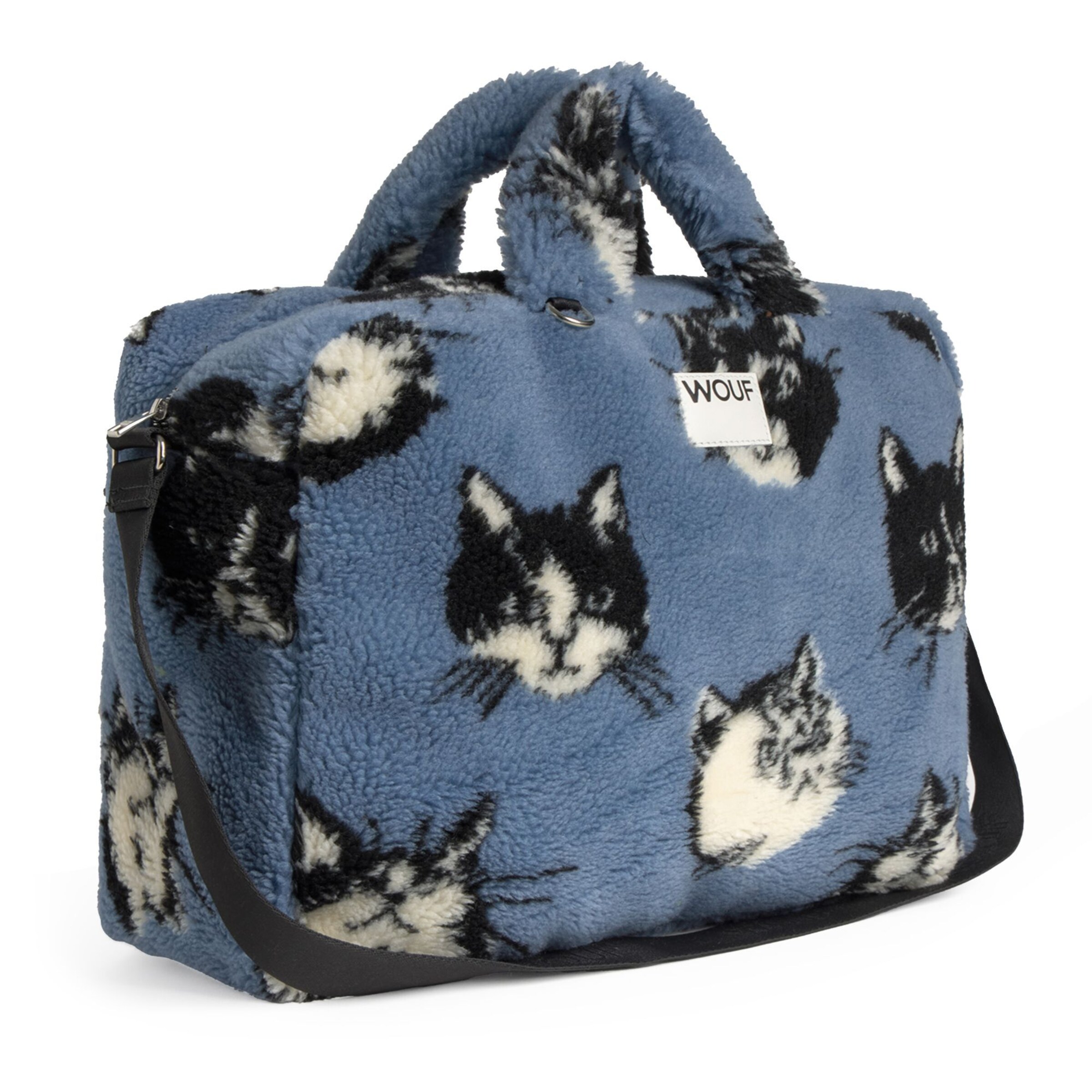 Borsa weekend di Wouf in blu