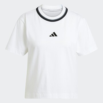 ADIDAS SPORTSWEAR Функциональная футболка 'Essentials' в Белый: спереди