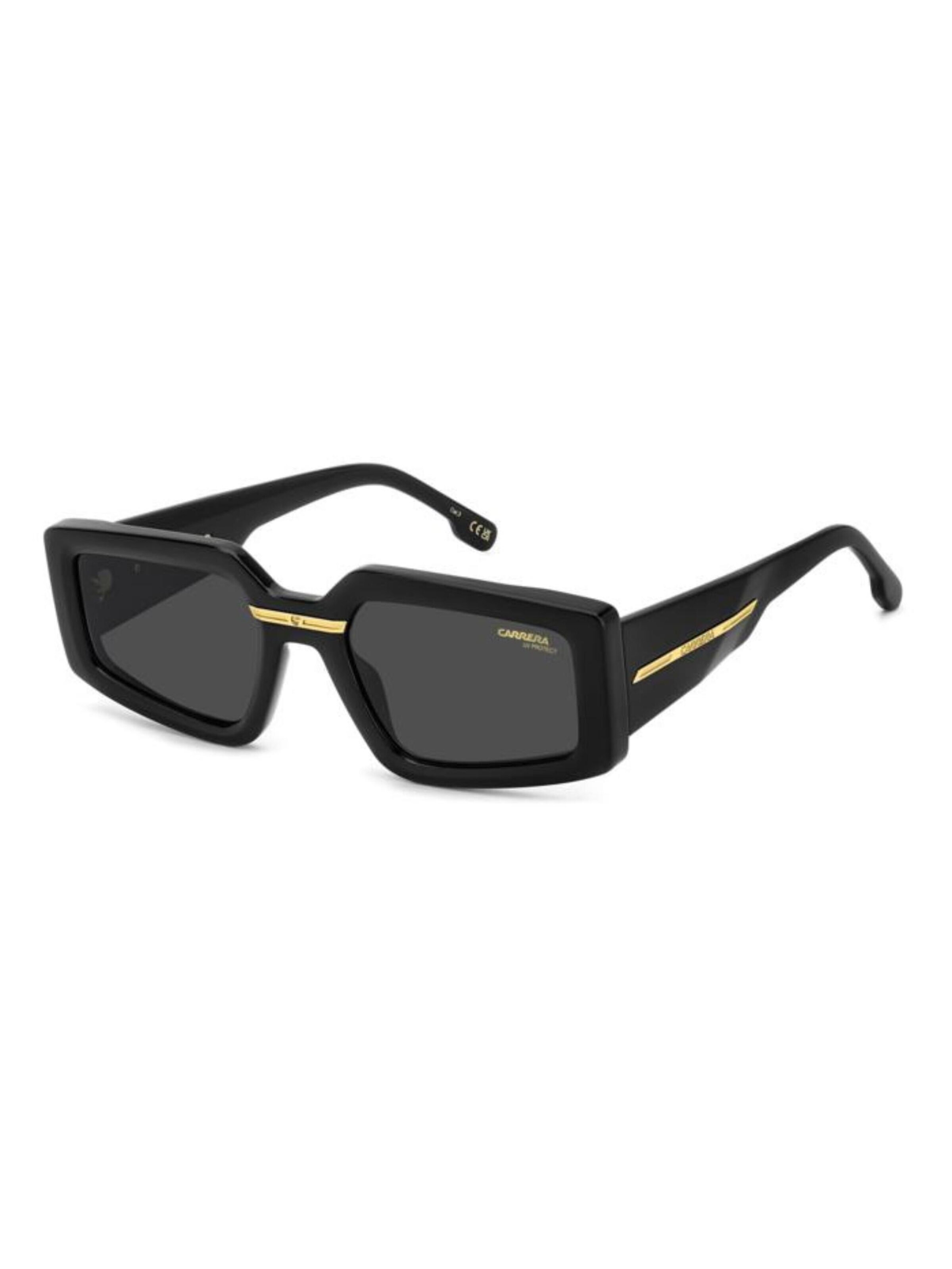Lunettes de soleil Carrera en noir : devant