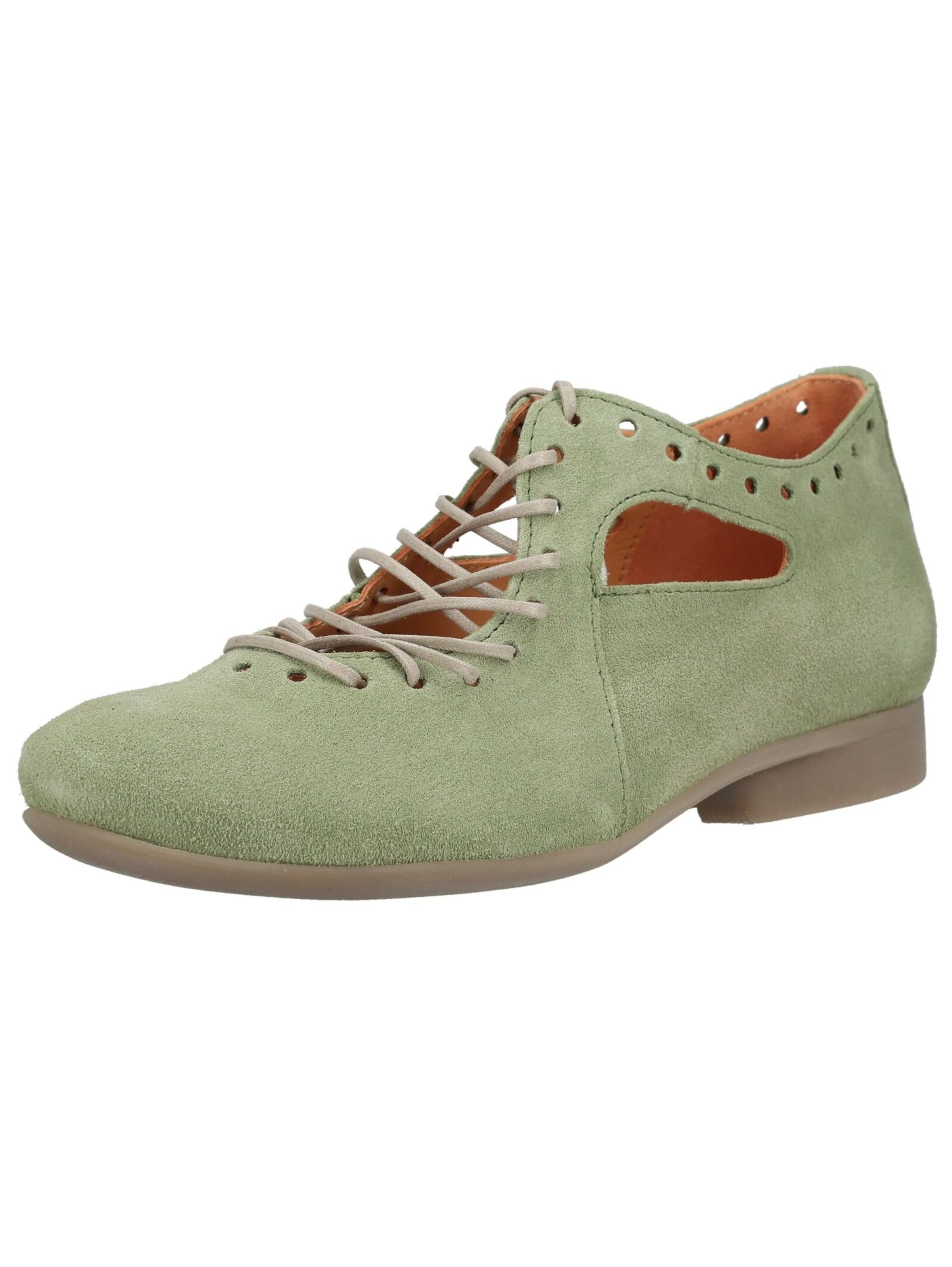 THINK! Lace-Up Shoes in Green: front