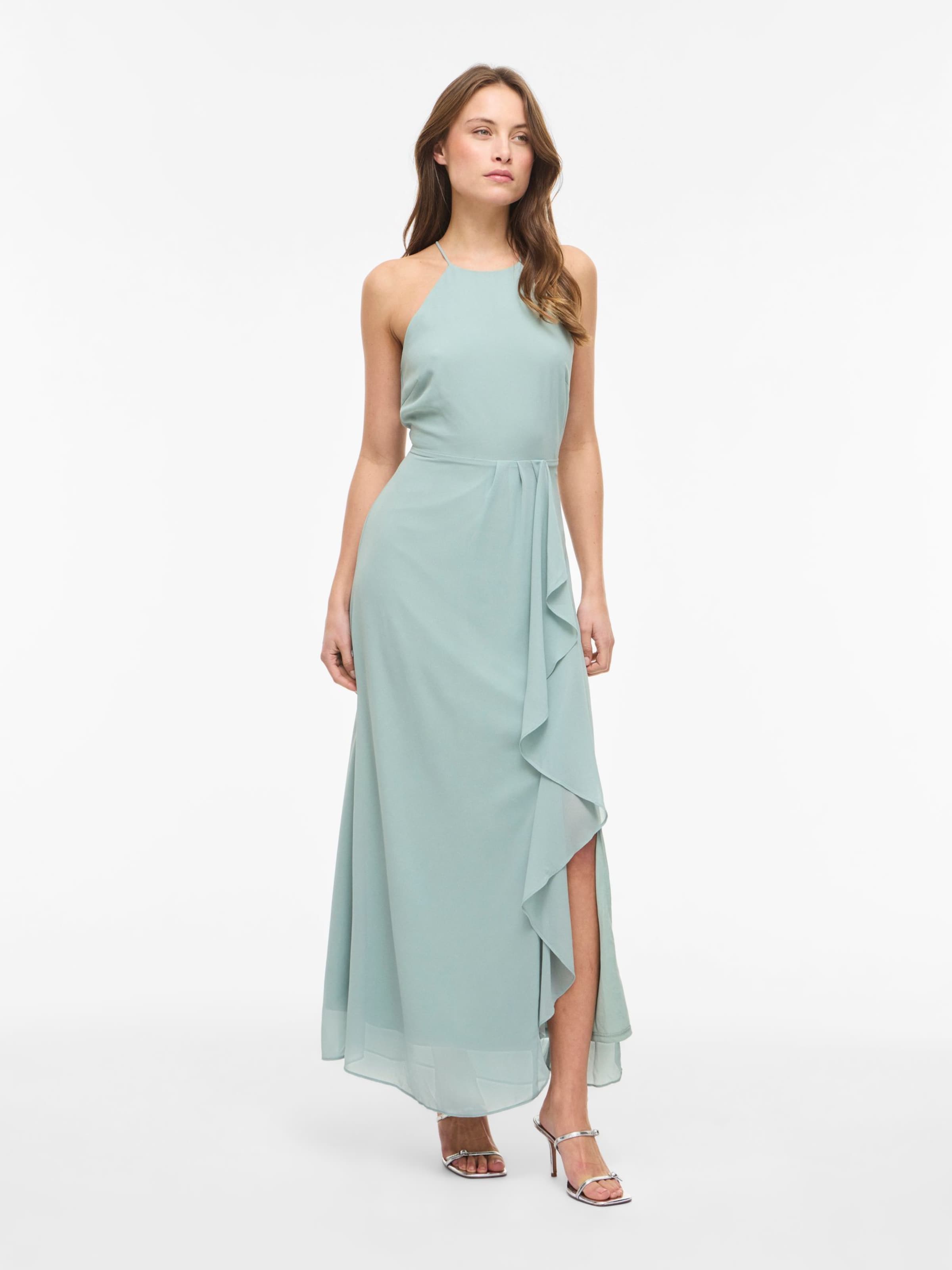 VILA - Vestido de festa 'Milina' em verde: frente