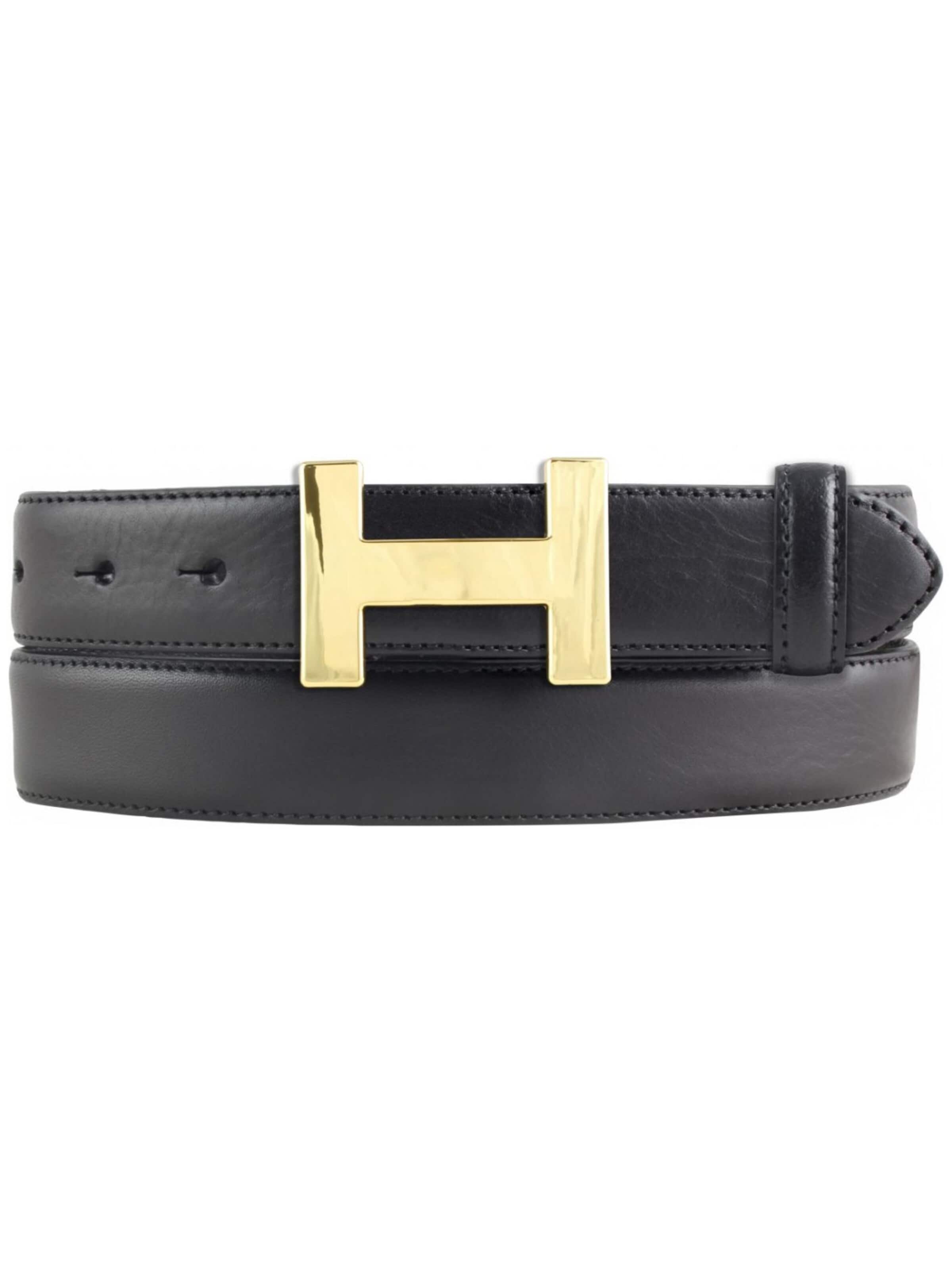 BELTINGER Gürtel 'Hella'‌‌‌‌‌ in Schwarz: Vorderseite