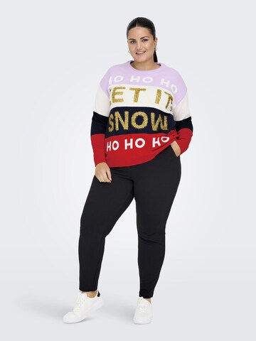 ONLY Carmakoma Pullover in Mischfarben