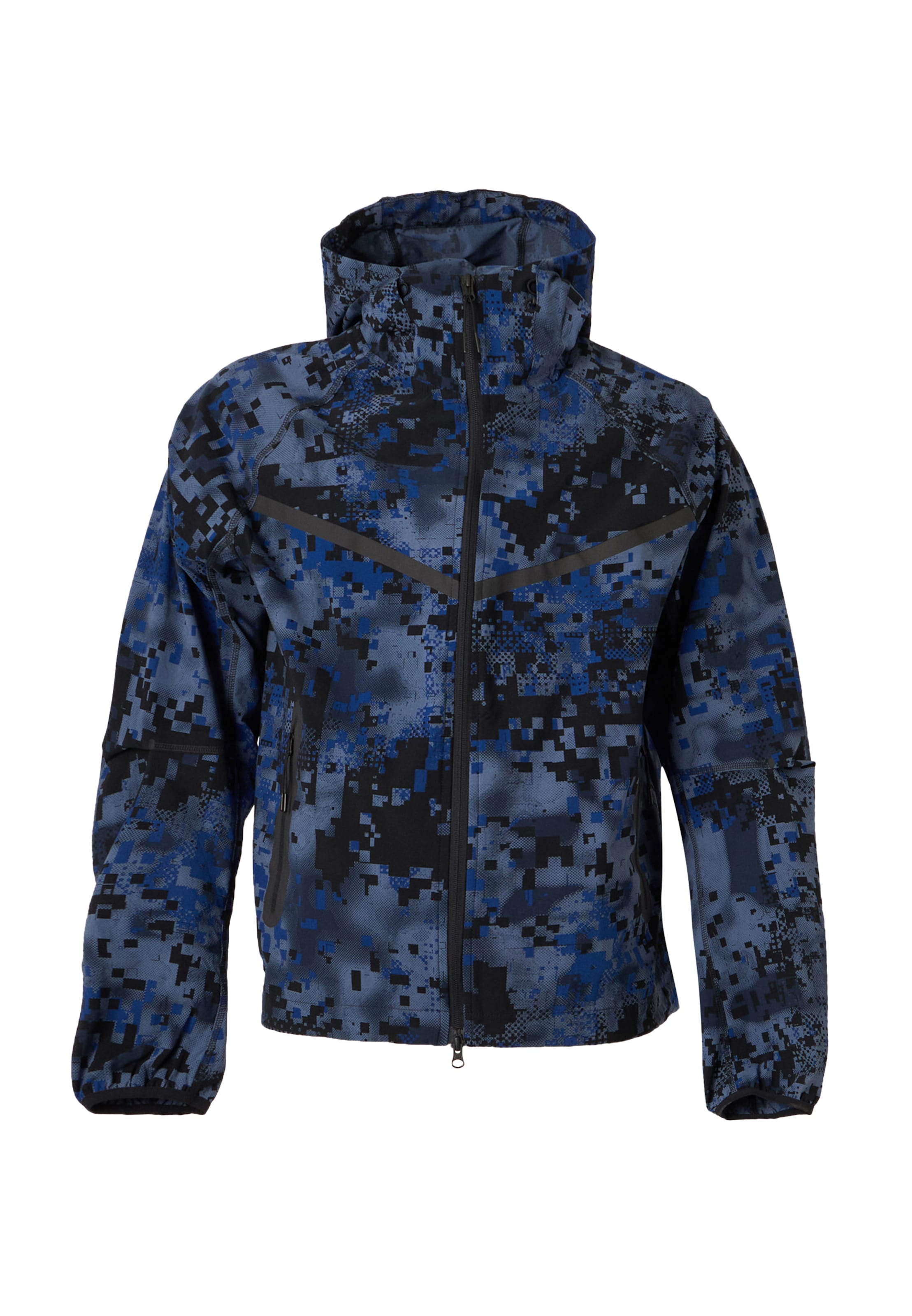 Nike Sportswear Демисезонная куртка в размере XS в Синий / Сизо-голубой / Темно-синий, Обзор товара