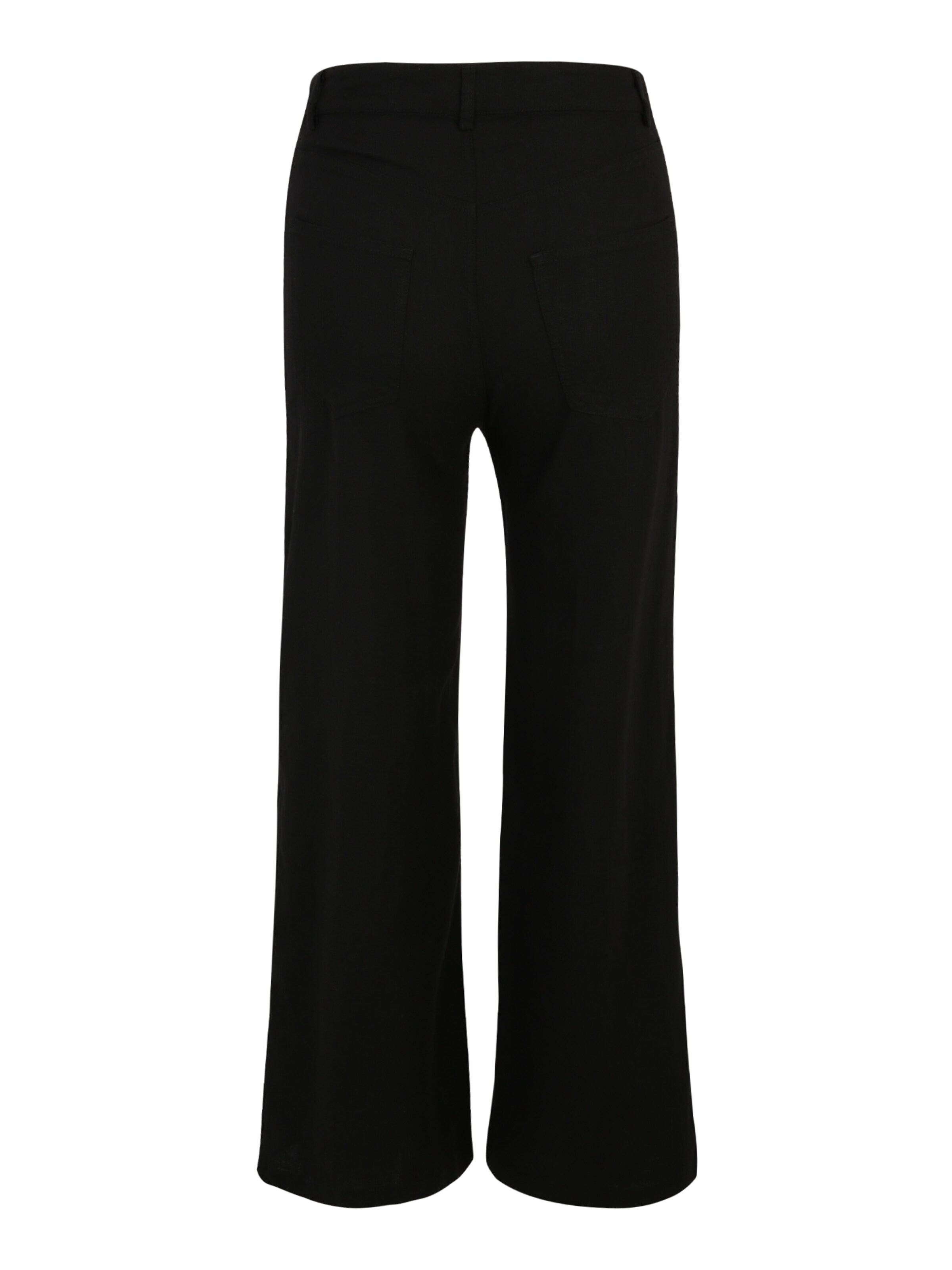 Only Petite Широки крачоли Панталон 'HOPE CARO' в черно