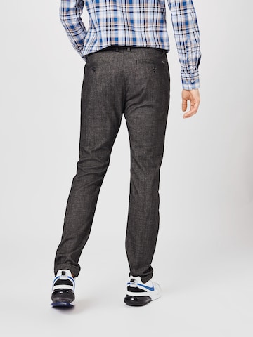 Regular Pantalon chino TOM TAILOR en gris