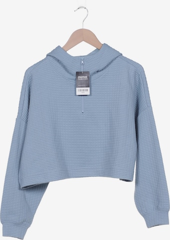 Monki Sweatshirt & Zip-Up Hoodie in M in Blue: front