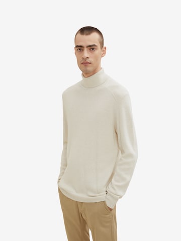 TOM TAILOR Pullover in Weiß