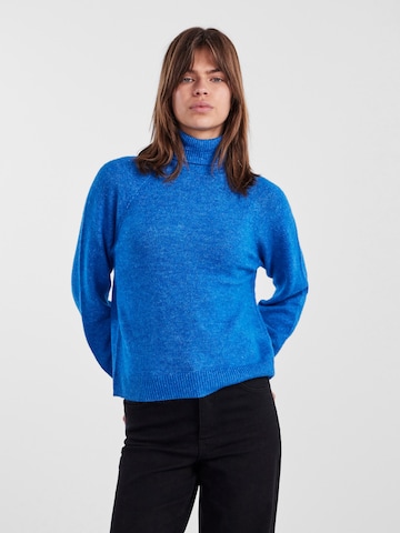 PIECES Pullover 'JULIANA' in Blau: predná strana